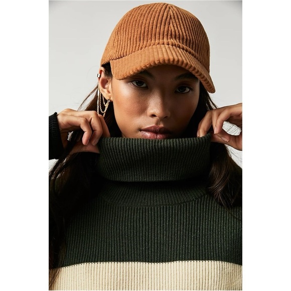 Free People Party Party Ear Chain Cuff Amber Rhinestone Gunmetal NWT Bohemian - Picture 8 of 13